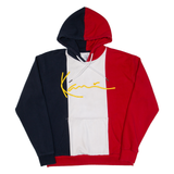 KARL KANI Oversized Mens Red Hoodie M