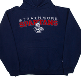 RUSSELL ATHLETIC Strathmore Spartans Mens Blue Hoodie USA S