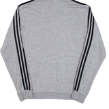 ADIDAS Mens Grey Hoodie S