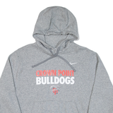 NIKE Crown Points Bulldogs Mens Grey Hoodie USA M