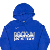 NIKE Swim Team Womens Blue Hoodie M