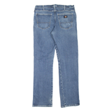 DICKIES Workwear Mens Jeans Blue Regular Straight Stone Wash W34 L32