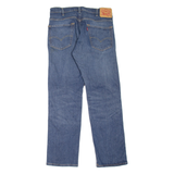 LEVI'S Mens Jeans Blue Regular Straight Stone Wash W32 L32