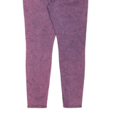 TRUE RELIGION Distressed Womens Jeans Pink Slim Skinny W32 L29