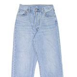 LEVI'S BIG E Womens Jeans Blue Relaxed Straight Stone Wash W28 L27