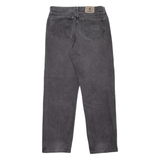 WRANGLER Mens Jeans Grey Relaxed Tapered W33 L32
