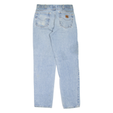 CARHARTT Workwear Mens Jeans Blue Relaxed Tapered Stone Wash W30 L32