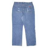 DICKIES Workwear Mens Jeans Blue Regular Straight Stone Wash W35 L30