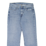 LEVI'S 514 Jeans Mens Blue Slim Straight Stone Wash W34 L30