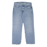 LEVI'S 514 Jeans Mens Blue Slim Straight Stone Wash W34 L30