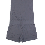 BENCH One Shoulder Womens Playsuit Grey Wide-Leg S