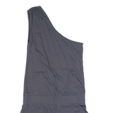 BENCH One Shoulder Womens Playsuit Grey Wide-Leg S
