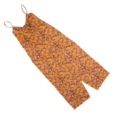 J.CREW Womens Jumpsuit Orange Floral Wide-Leg XS