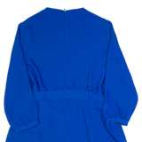 JACK WILLS Belted Womens Playsuit Blue Wide-Leg UK 14