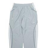 ADIDAS Mesh Lined Mens Track Pants Green Tapered S W28 L31