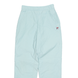 FILA Lined Womens Track Pants Blue Straight M W26 L30