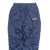 ADIDAS Mens Track Pants Blue Tapered XL W30 L30