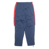 Mens Track Pants Blue Tapered L W31 L30