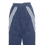 ADIDAS Mens Track Pants Blue Straight S W23 L31