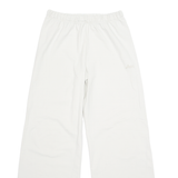 ASICS Duo Tech Womens Sweatpants Cream Wide-Leg M W28 L29