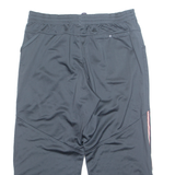 ADIDAS Side Pop 3/4 Mens Track Pants Grey Straight S W32 L23