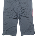 ADIDAS Side Pop 3/4 Mens Track Pants Grey Straight S W32 L23