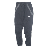 ADIDAS Mens Joggers Black Tapered XS W24 L27