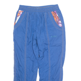 DEESSE Mens Track Pants Blue 90s Tapered L W31 L30