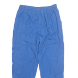 DEESSE Mens Track Pants Blue 90s Tapered L W31 L30