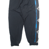 Mens Track Pants Black Tapered L W29 L31
