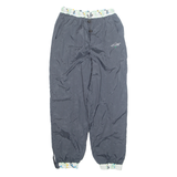 CIRCUIT SHELL Mens Track Pants Black 90s Tapered S W26 L28