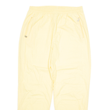 RODEO Mens Track Pants Yellow 90s Tapered 2XL W34 L31