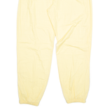 RODEO Mens Track Pants Yellow 90s Tapered 2XL W34 L31