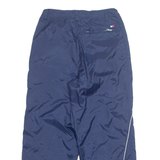 TOMMY HILFIGER Mesh Lined Mens Rain Trousers Blue 90s Straight S W29 L27