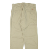DICKIES Mens Trousers Beige Slim Tapered W30 L30