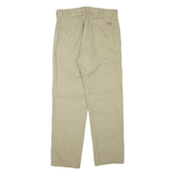 DICKIES Mens Trousers Beige Slim Tapered W30 L30