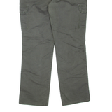 DICKIES Flex Cargo Mens Trousers Grey Regular Bootcut W38 L34