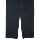 DICKIES Mens Trousers Black Regular Tapered W42 L32