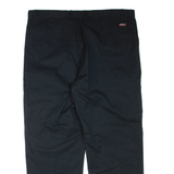 DICKIES Mens Trousers Black Regular Tapered W42 L32