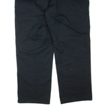 DICKIES Mens Trousers Black Regular Tapered W42 L32