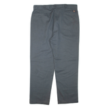 DICKIES Mens Trousers Grey Regular Tapered W40 L32