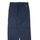 DICKIES Mens Trousers Blue Regular Straight W30 L32