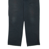 DICKIES Mens Trousers Black Regular Tapered W32 L30