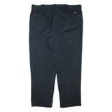 DICKIES Mens Trousers Black Regular Tapered W44 L32