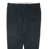 DICKIES Mens Trousers Black Regular Tapered W48 L32