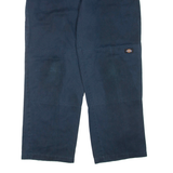 DICKIES Mens Trousers Blue Regular Straight W38 L30