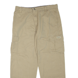 WRANGLER Cargo Mens Trousers Beige Regular Straight W36 L30
