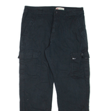 WRANGLER Cargo Mens Trousers Black Regular Straight W33 L30