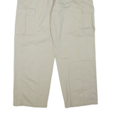 WRANGLER Cargo Mens Trousers Beige Regular Straight W36 L30