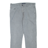 TOMMY HILFIGER Mens Trousers Grey Regular Skinny W33 L32